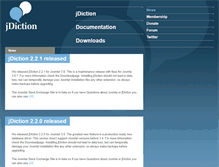 Tablet Screenshot of jdiction.org